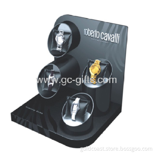 Black Plastic Watch Display Case